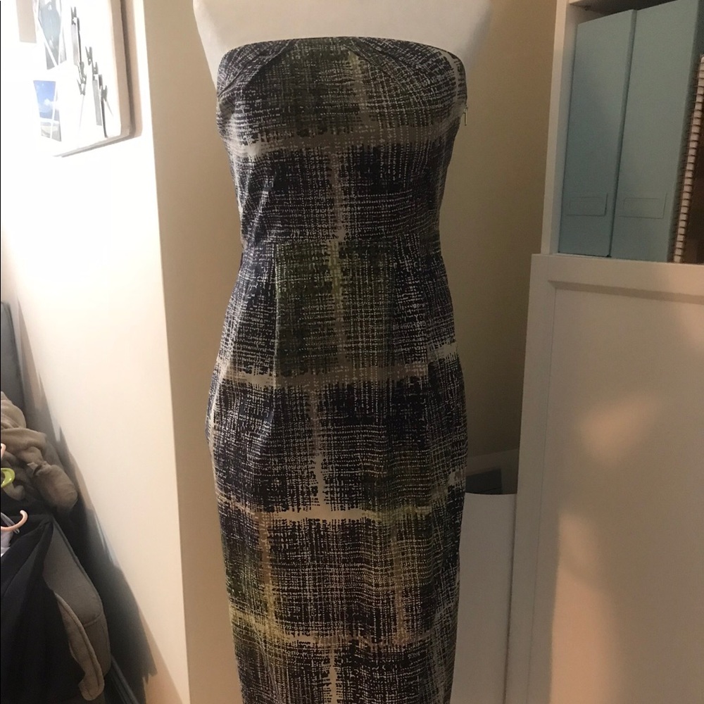 Anthropologie strapless dress